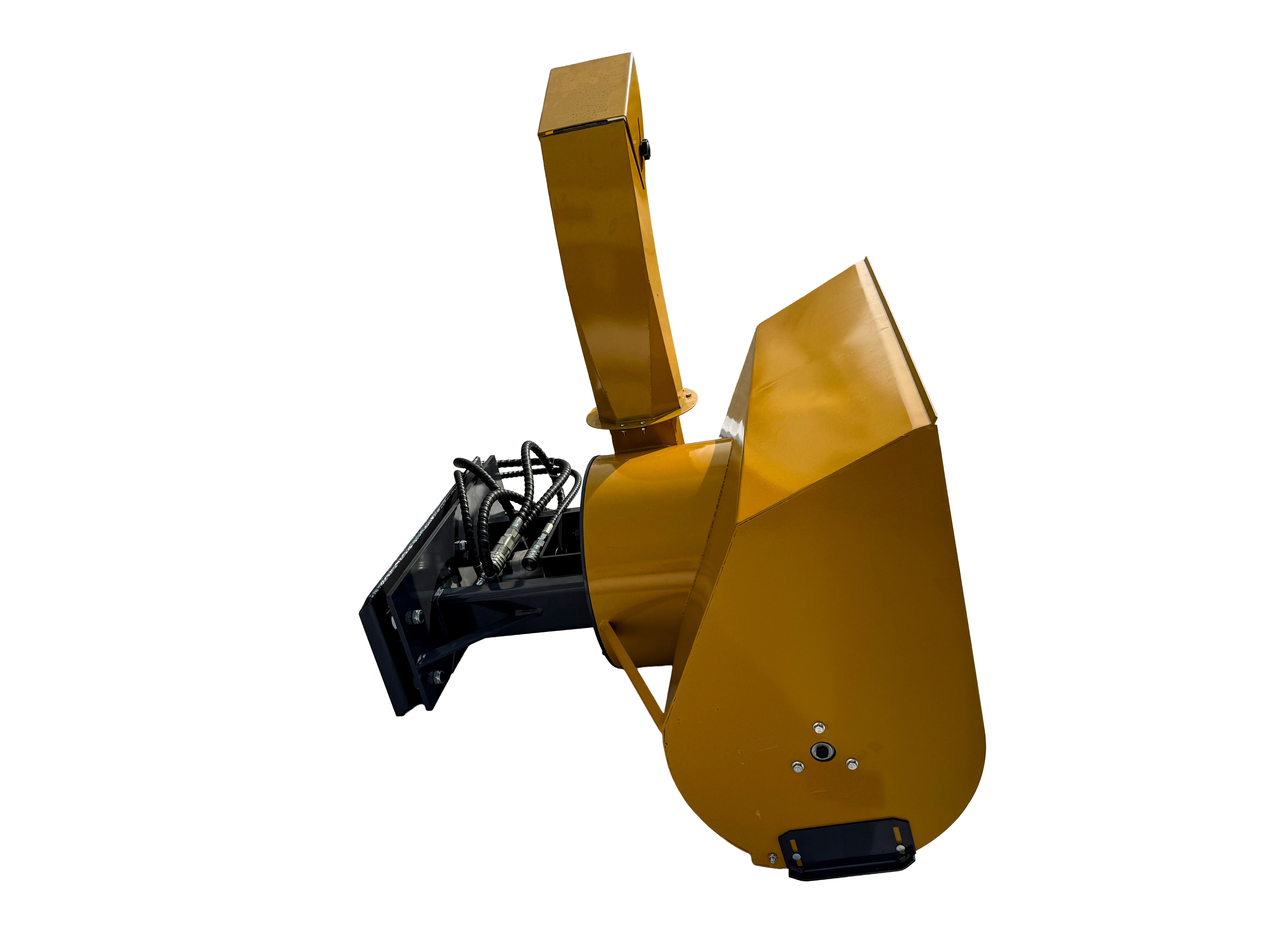 Snow Sweeper  Engine CE Mark Gear-Driven Skid Steer Loader Compatible 980mm Working Width 6M-12M Throwing Distance Snow