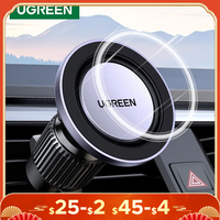 UGREEN Magnetic Car Phone Holder Air Vent Car Phone Stand For Magsafe iPhone 16 15 14 ProMax Xiaomi Samsung Strong Magnet Holder