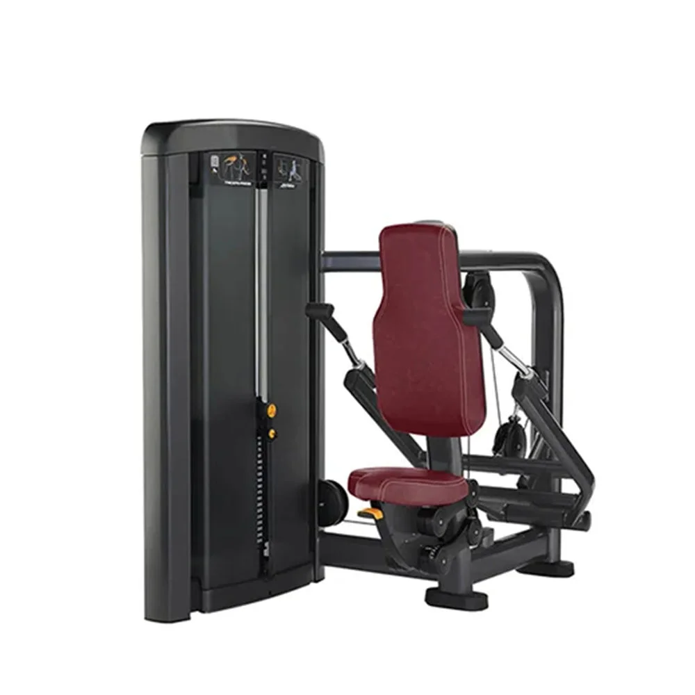 2026 Commercial Leverage Gym Equipment Seated Dip Machine Simple Arm Strength Training Fitness Equipment Triceps Press Machinepr