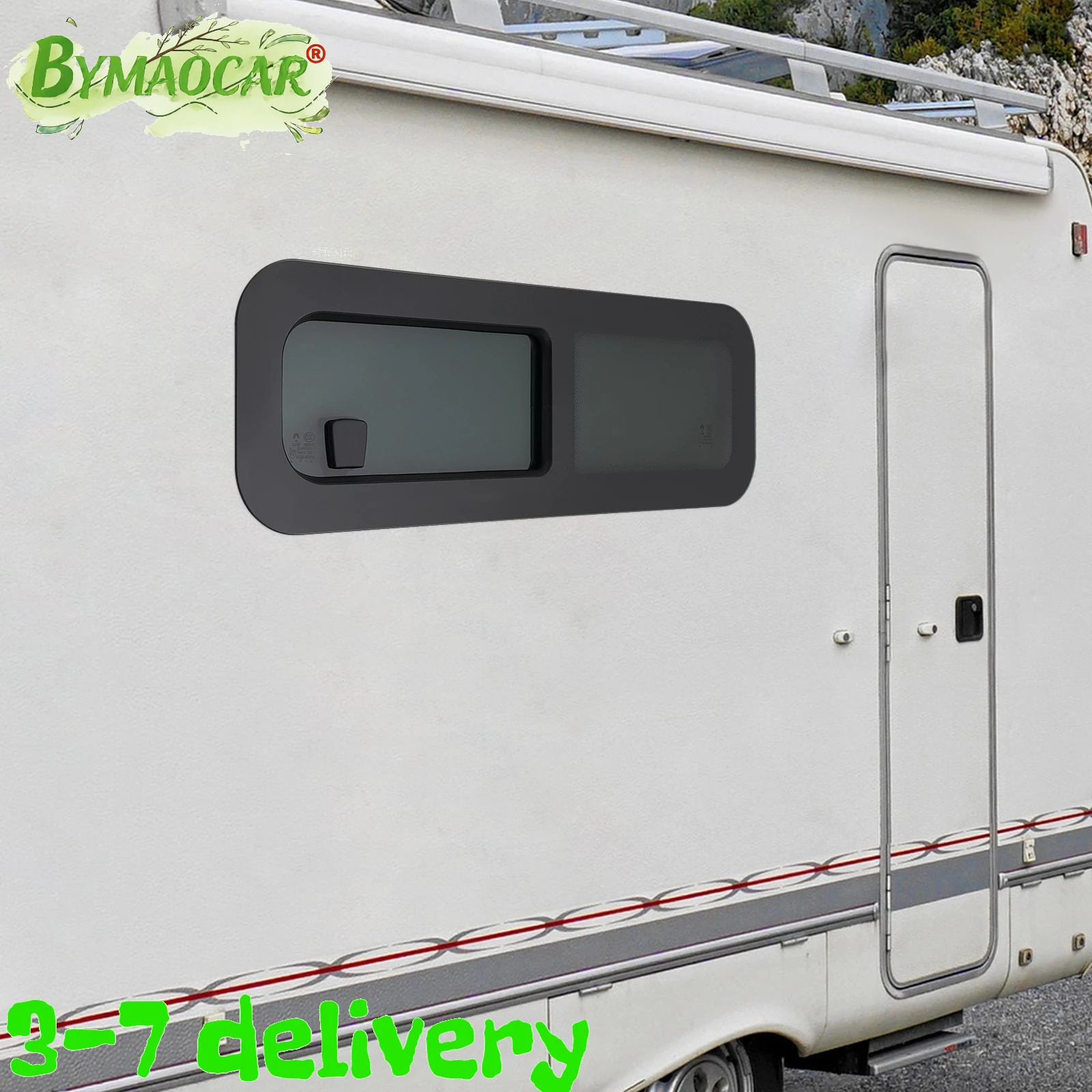 Ventana Para Rv De 800X270Mm Con Apertura Izquierda (Lado Del Conductor), Ventana De Ventilación Para Techo De Rv, Marco De Aluminio, Vidrio Templado, Construcción Resistente Y Duradera, Protección Uv Y Contra La Lluvia, Bloquea La Luz Solar, Privacidad Y Seguridad Para Autocaravanas, Remolques Y Campers, Ventilación — -71%, 288.14€ Coupon, from 117.69€ – 71% descuento – €117.69