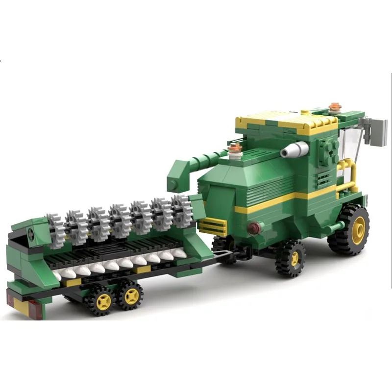 

MOC-22914 Farm Agricultural Combine Harvester Building Block Model 321 Parts Boys Children Birthday Christmas Toy Gift