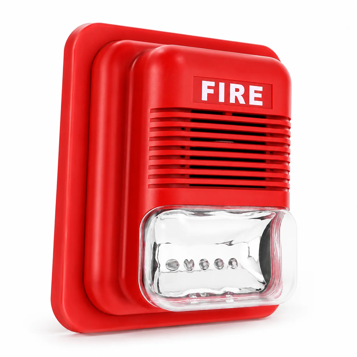 Emergency Sound Light Siren, 3 adjustable tones, 110dB loud sound and 6 LED, DC 9-24V for fire safety monitoring view 6