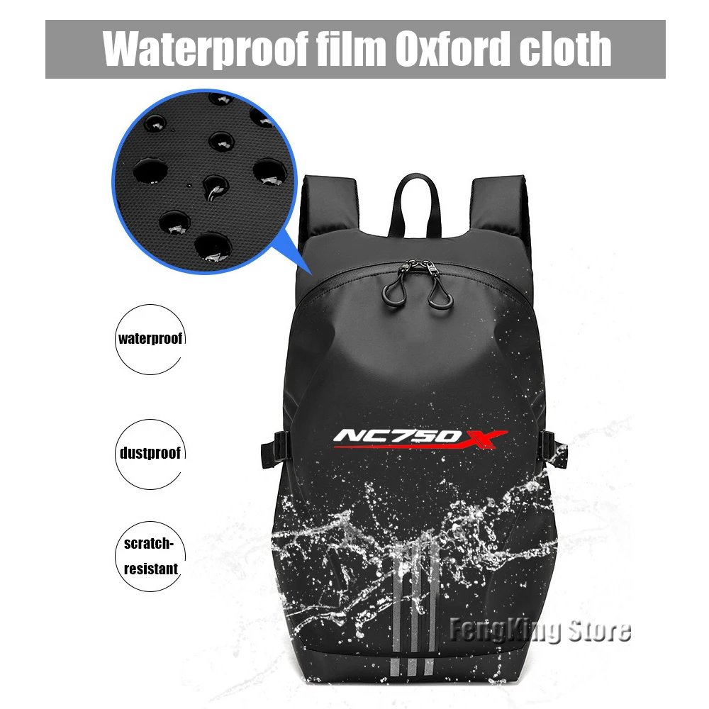 For HONDA NC750X NC 750X NC750 X Knight backpack motorcycle helmet bag travel equipment waterproof large capacity