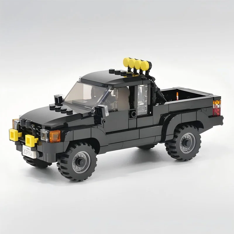 Creative Racing Car MOC Building Blocks Educational Toy For Children Puzzle Assembly Construction Vehicle