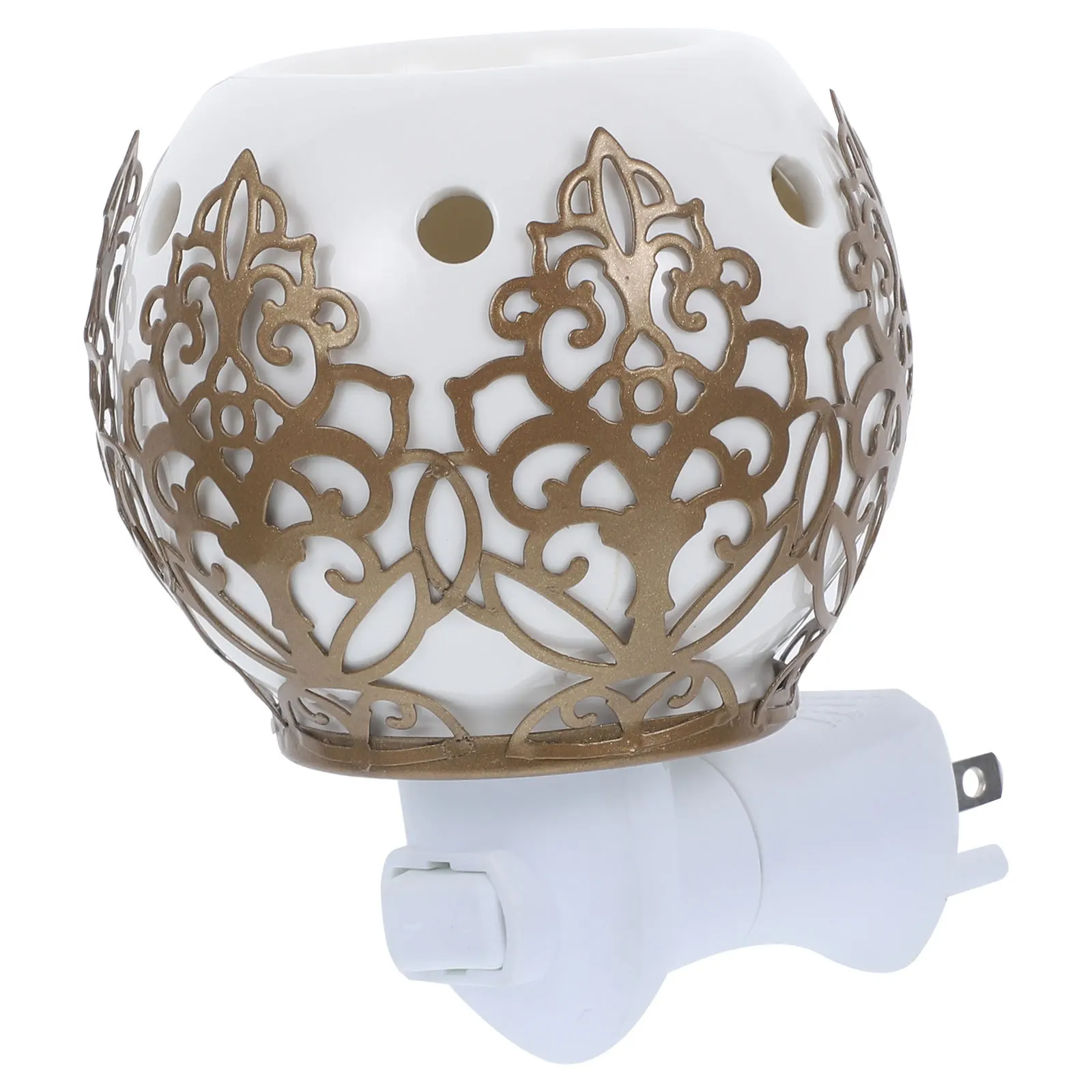 

Wax Melt Warmer Light Aroma Diffuser Ceramic Plug-in Bedside Lamp Decor Fragrance Light Electric Wax Warmer Lamp