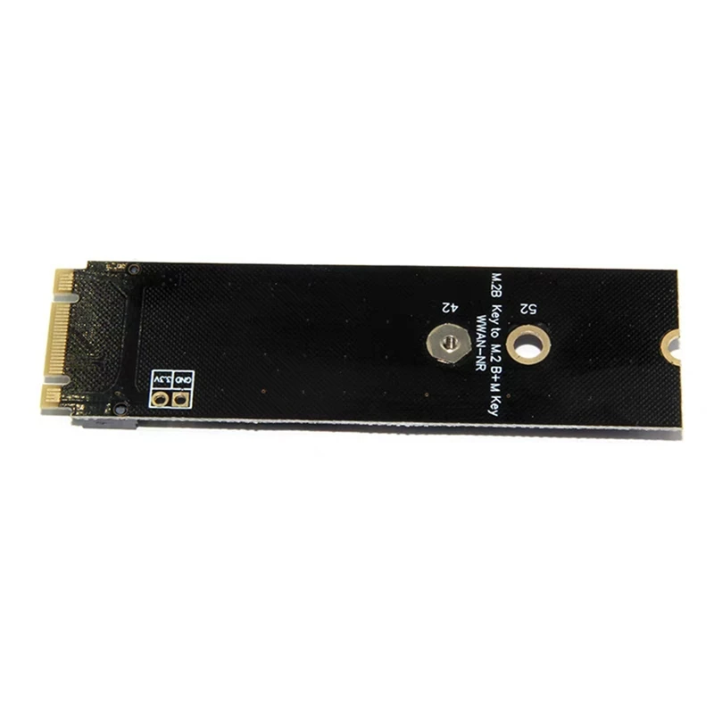 M.2 B-Key to M.2 M-Key NVME or B-Key Adapter Card 4G 5G Network Card Module with SIM Card Slot-A82Z