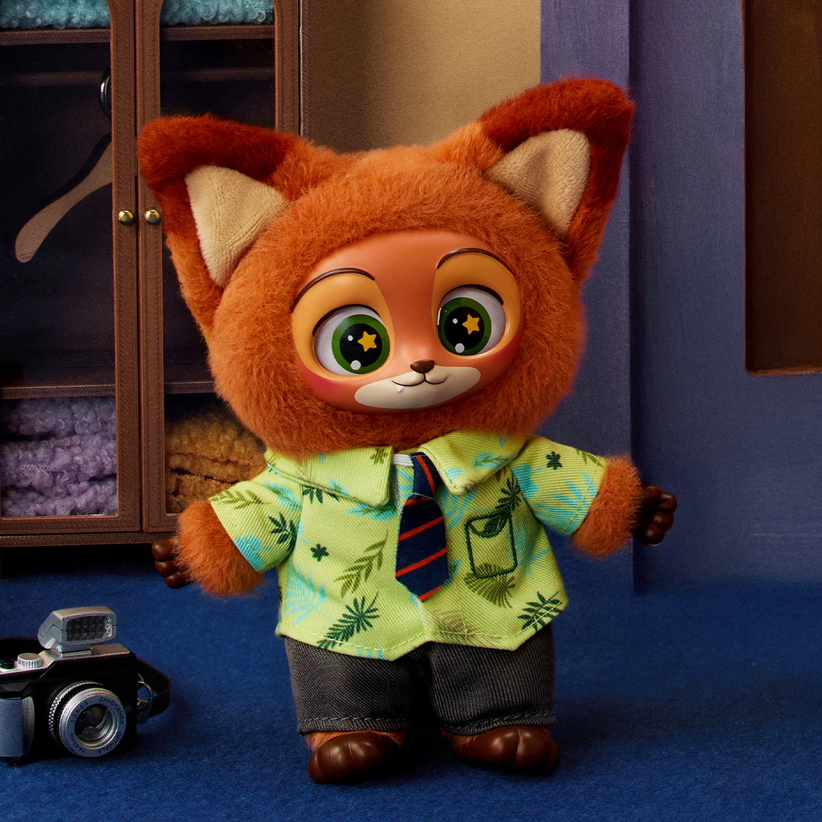 MINISO Disney Zootopia Blind Box Vinyl Plush Figure Cute Judy Nick Collectible Doll Mystery Box Desktop Decoration Toy