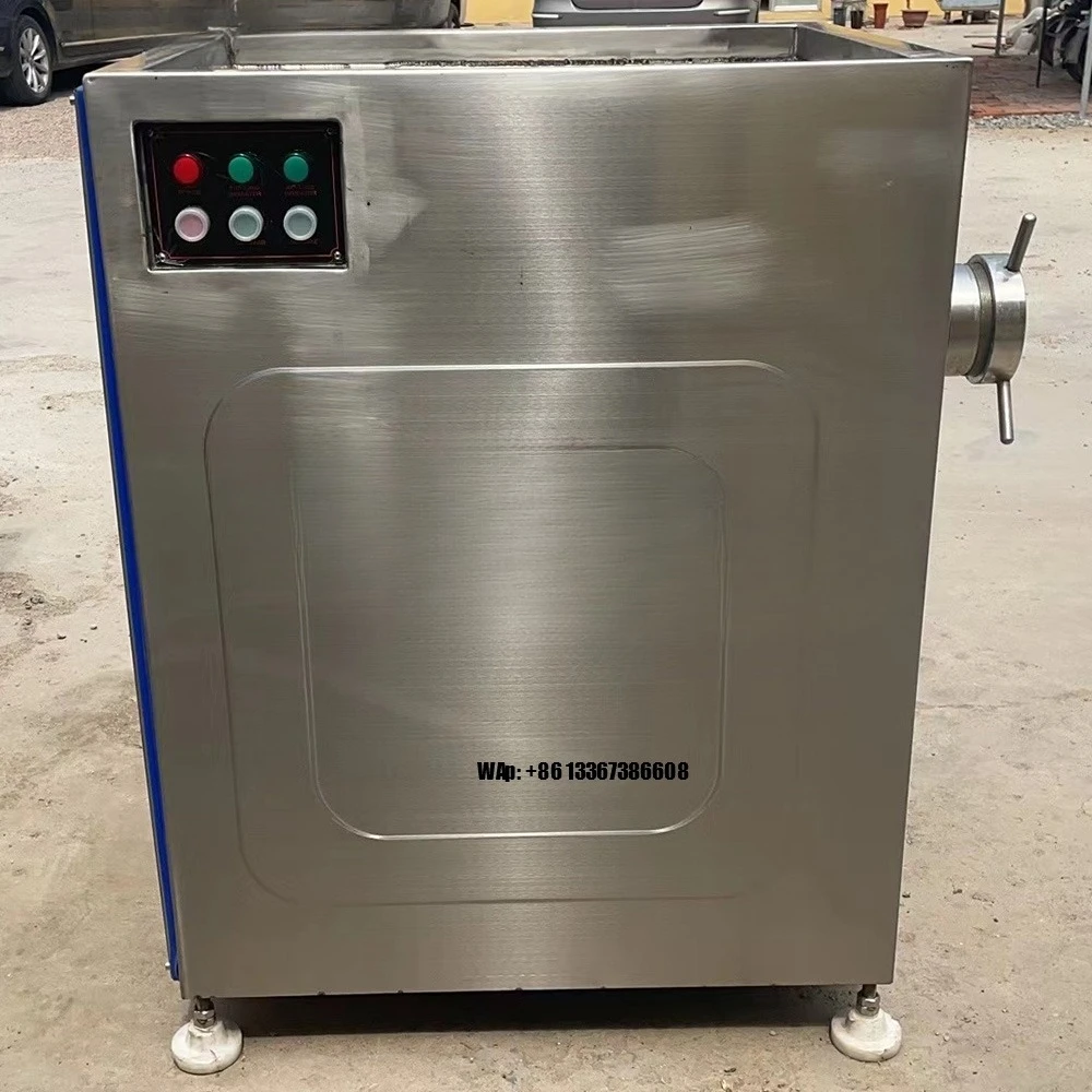 Máquinas comerciales de procesamiento de carne de gran capacidad, maquinaria picadora de salchichas de ternera a la venta