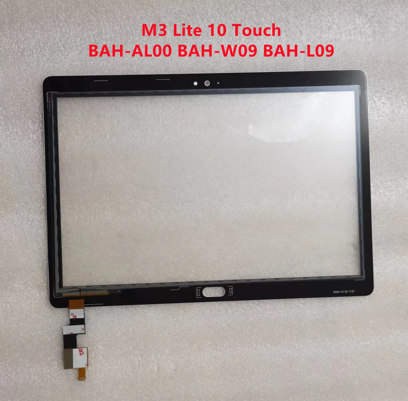 

New AAA+ 10.1" Touch For Huawei Mediapad M3 Lite 10 Touch Screen Front Glass Outer Glass Lens Panel BAH-AL00 BAH-W09 BAH-L09