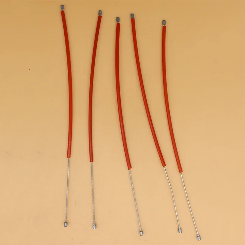 5Pcs/lot Throttle Trigger Cable Line Wire Fit For HUS 362 365 Special 371 372 372XP 385 390 371K 375K Gas Chainsaw Parts