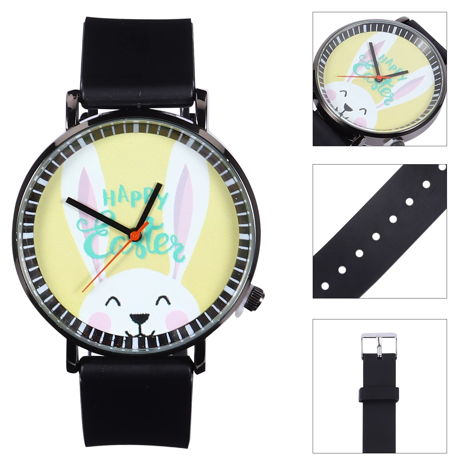 

Easter Egg Rabbit Watch Fashionable Stylish Wristwatch Cartoon Pattern Children
