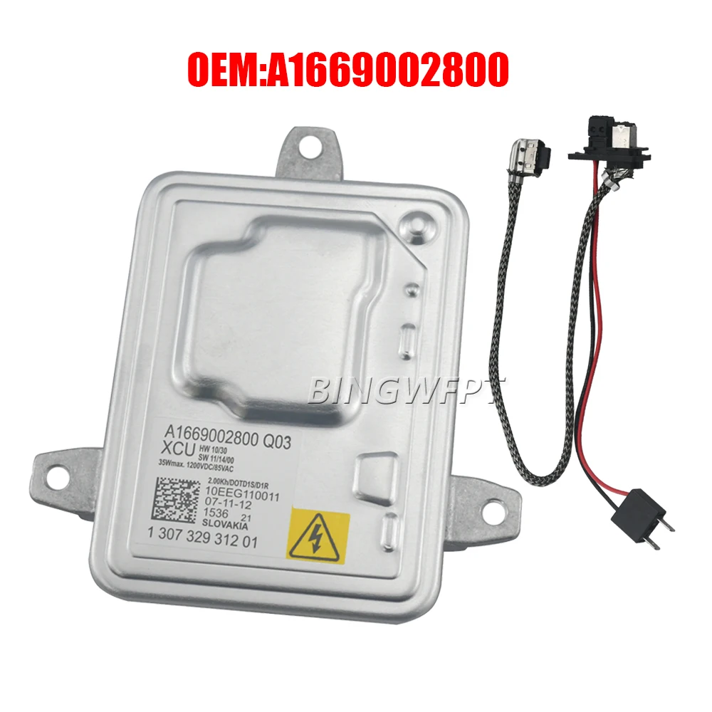 

Блок управления ксеноновыми лампами HID (балласт) для Mercedes GLK 300 350 2013-2014 годов, артикул 130732931201, A1669002800