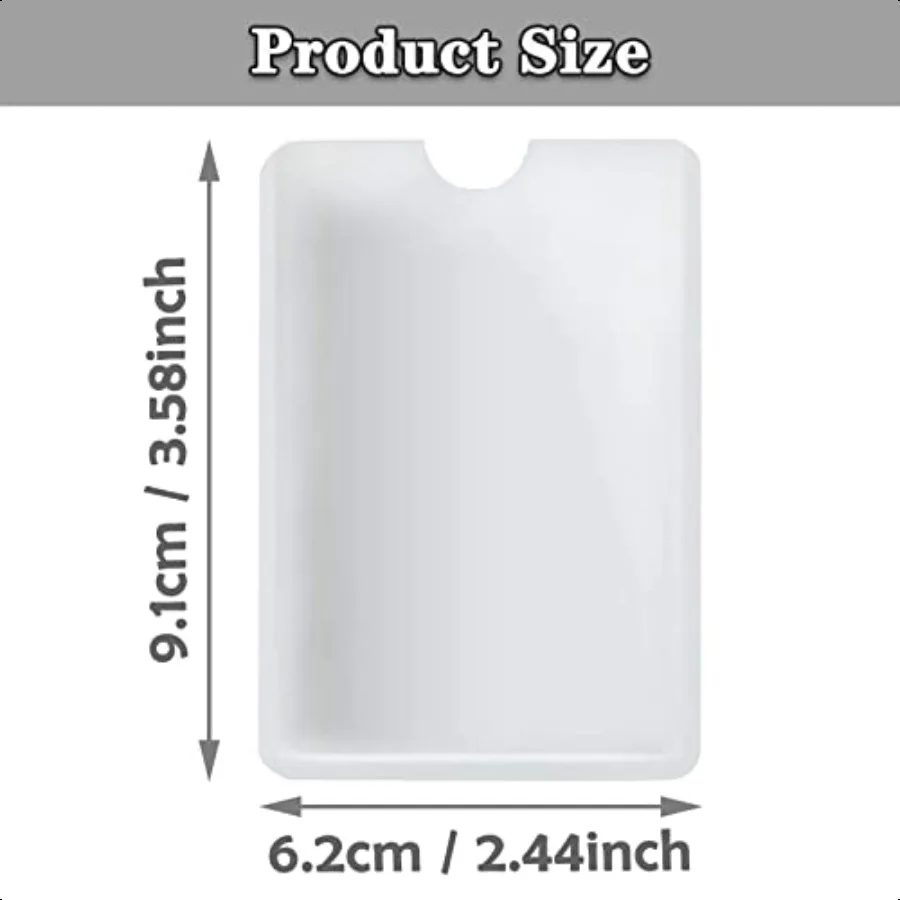 RFID Blocking Card Holder Credit and Identity Card Protector for Theft Protection 10 Pack Secure Sleeves for ID Debit Cards in