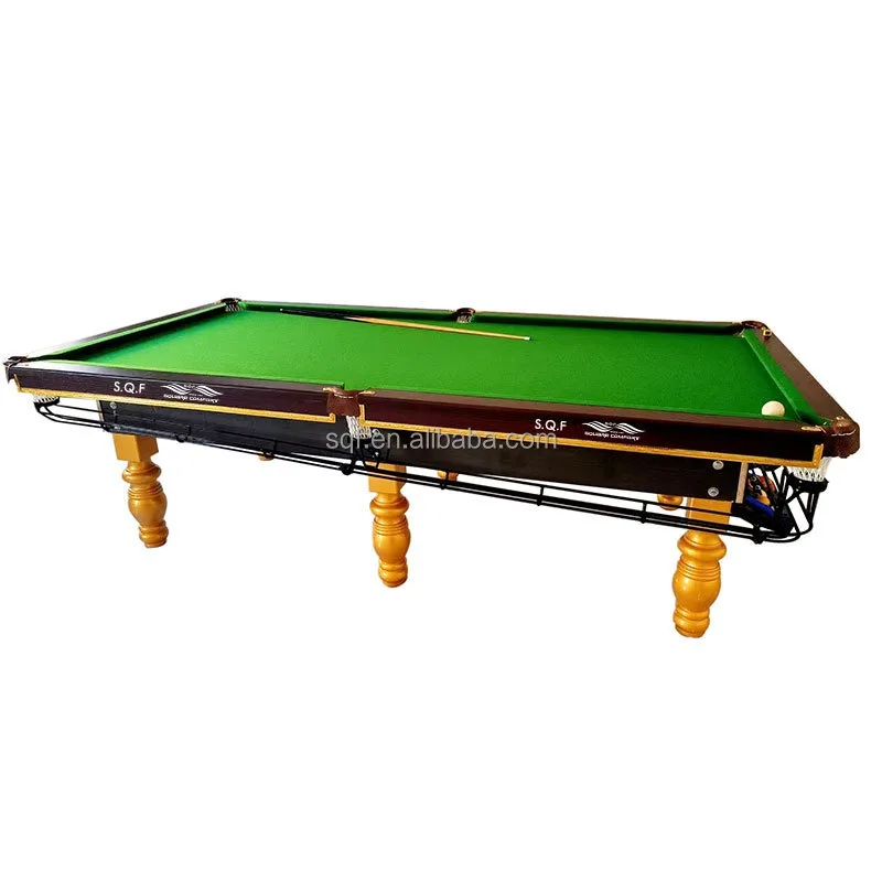 Airo S.Q.F XZS-MB 9FT Indoor Family Entertainment Chinese Snooker Table with Nylon Pockets Newest Factory Sale for Home Games