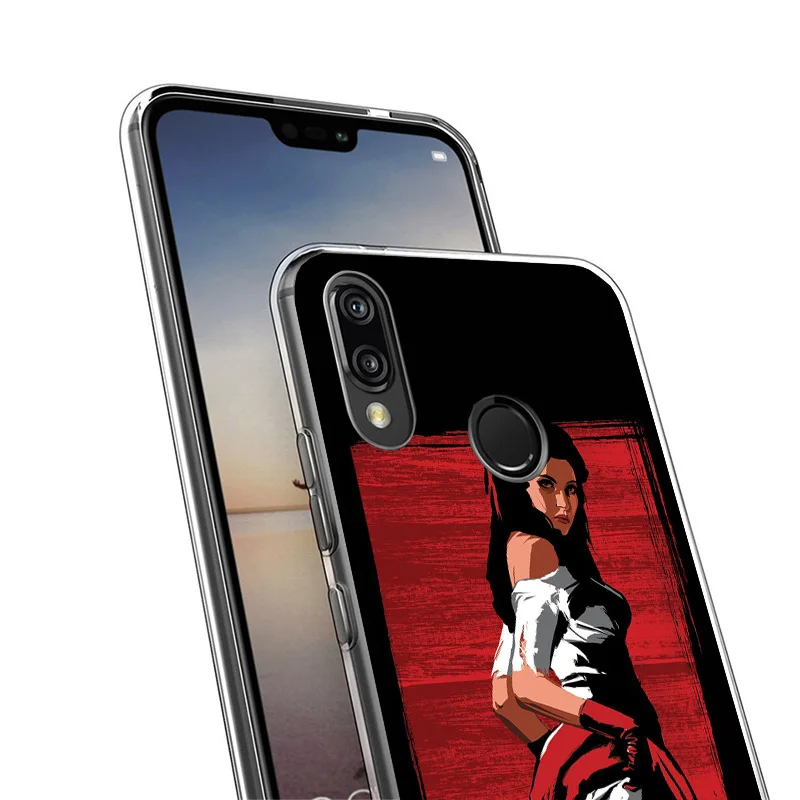 Red Dead Redemption 2 Cover Phone Case For Huawei P40 P30 P20 P10 Lite Mate 20 10 Pro P Smart Z Y5 Y6 Y7 Y9S Soft Fundas Shell