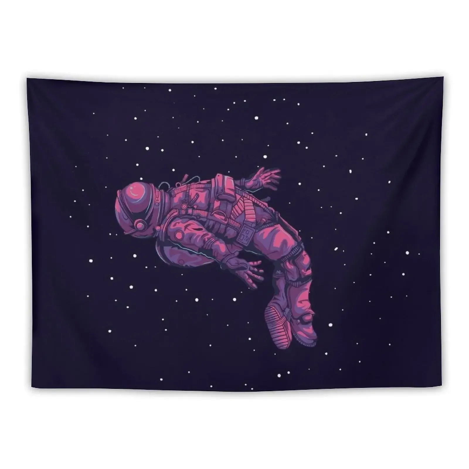 

Astronaut Drifting And Floating Weightless In Outer Space Tapestry Wall Deco Room Decorating Aesthetic Tapestry