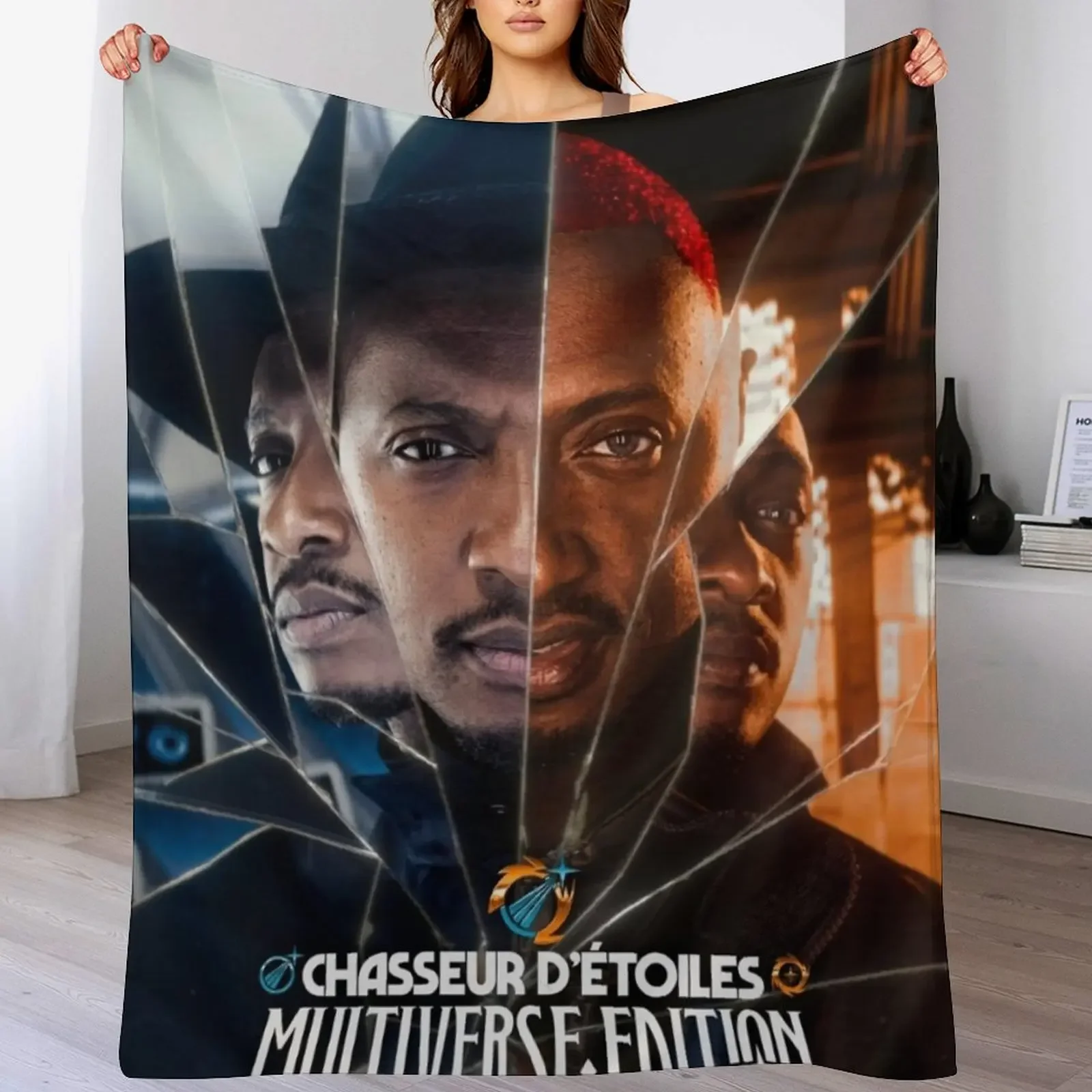 SOPRANO STAR HUNTER MULTIVERE EDITION Throw Blanket Plush Fuzzy Cozy Blanket for Couch Sofa