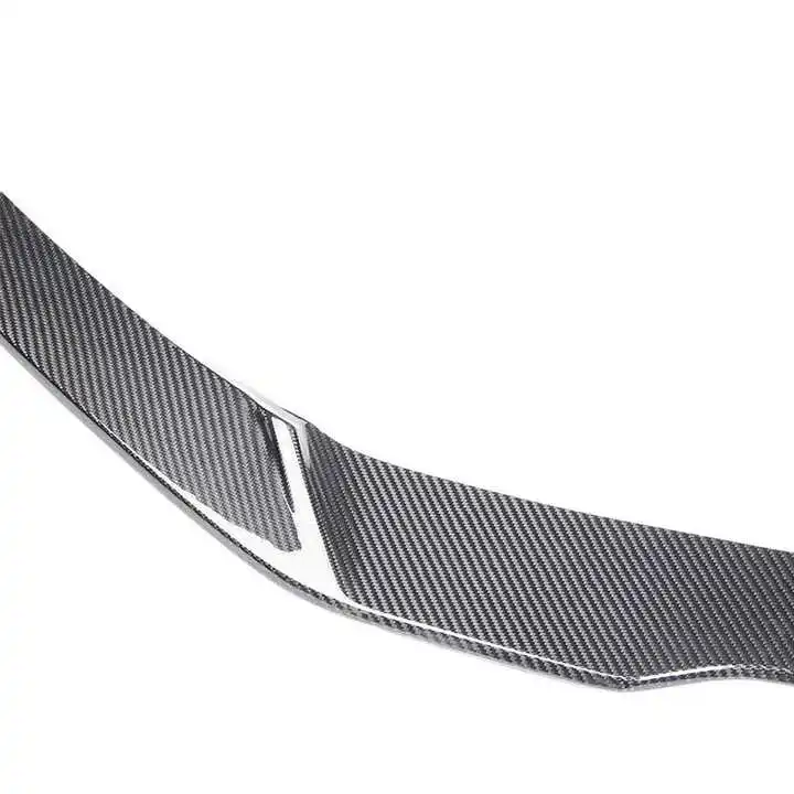 

For New OEM Carbon Fiber Body Kit Front Spoiler Splitter Bumper Lip Diffuser