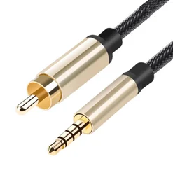 Digital coaxial audio cable 3.5mm male to RCA male spdif audio output cable