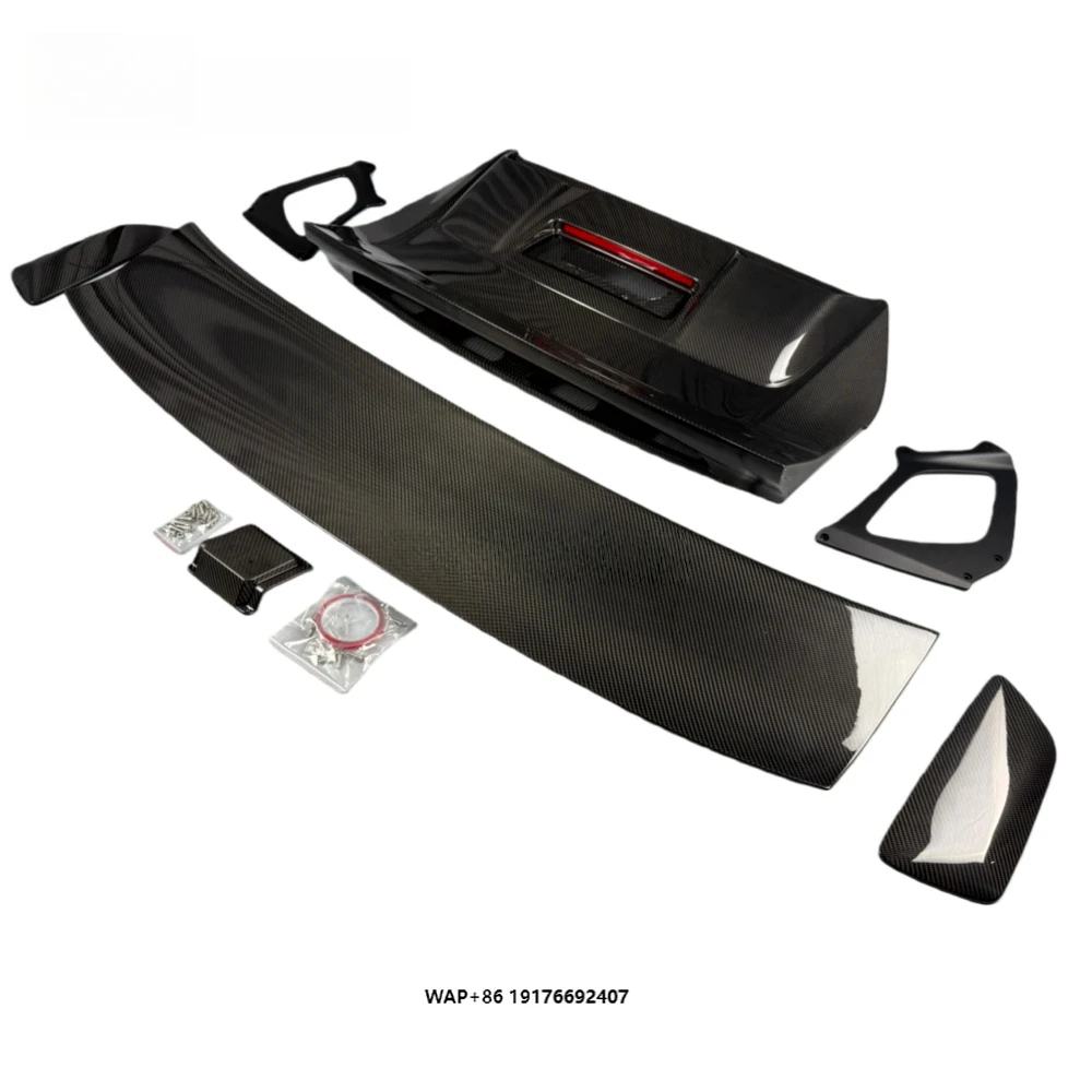 High Quality 12-18 Year 991 Car Rear Trunk Wing Suitable forPorsche 991 Dry Carbon Fiber Rear Spoiler