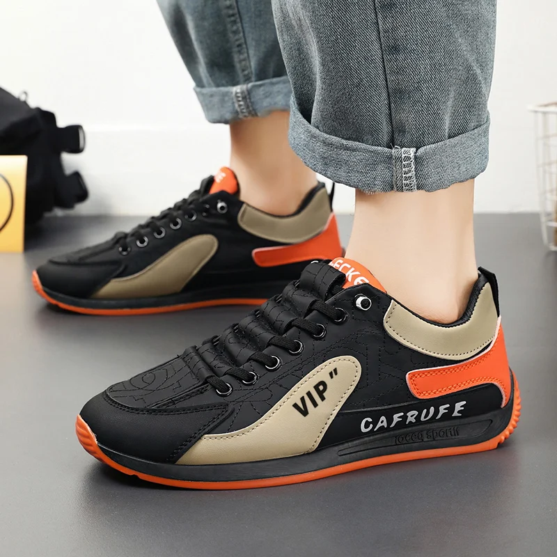 Autumn New Men Sneakers Fashion Thick Sole Casual Shoes Luxury Breathable Outdoor Male Running Shoes Lace-Up Mens Tennis Shoes