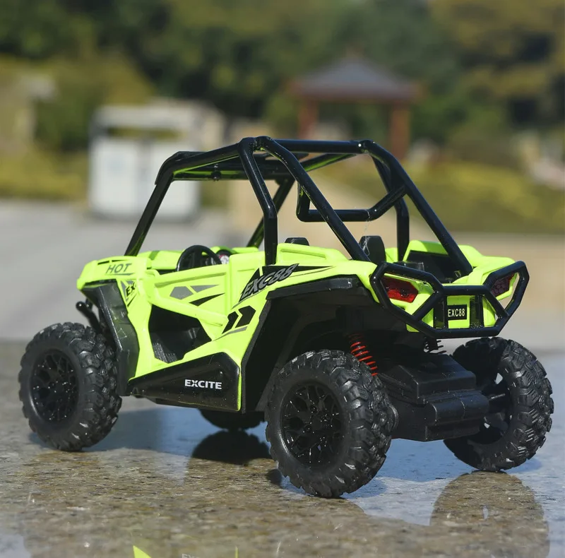 1/22 New Arrival Special Price Die-cast Metal All-Terrain 4WD Off-road Beach Buggy Model Furniture Display Toys For Children