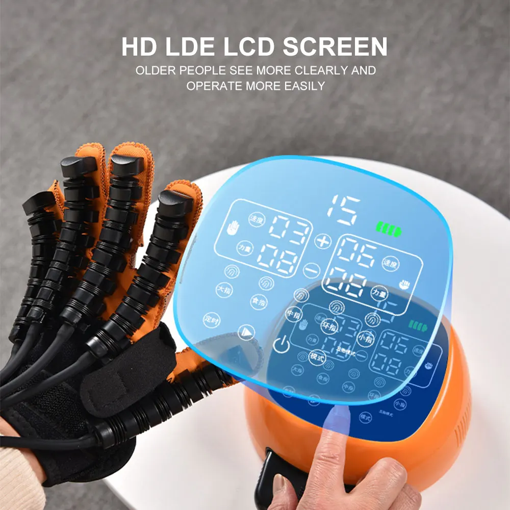 Rehabilitation Robot Glove Hand Rehabilitation Trainer Device for Stroke Hemiplegia Hand Function Recovery Finger Training Rehab