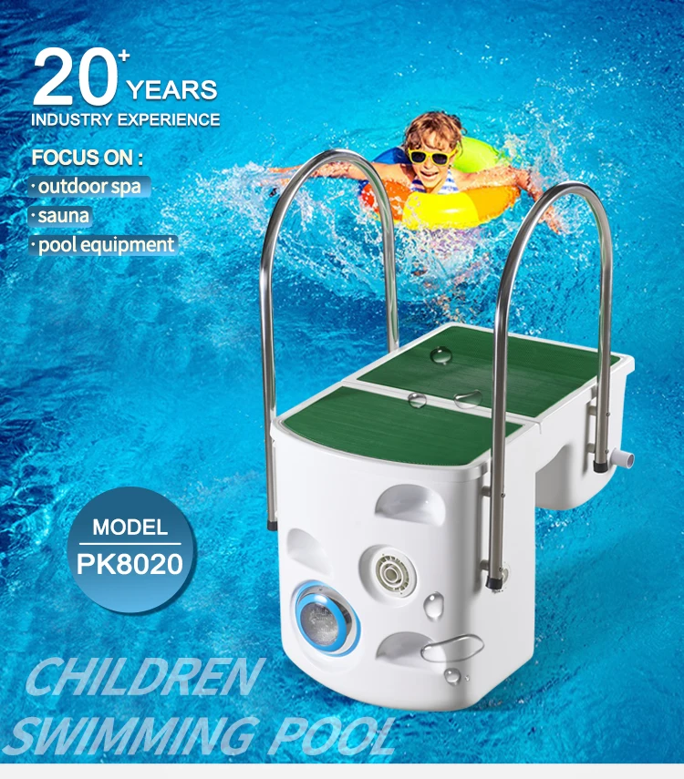 Swimming Pool Filter System Pipeless Filter Wall Mounted Integrative Pump For Children Small Pool