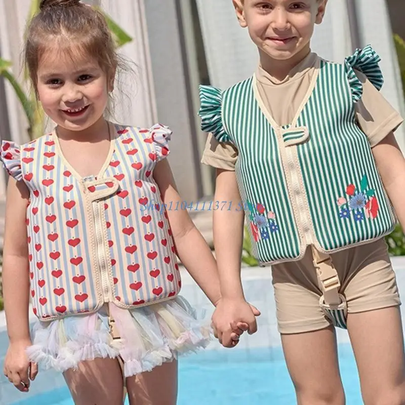 

P9FC Детский жилет для плавания Детские куртки для плавания Малыши Floatie Тренировочные куртки для плавания Купальники для