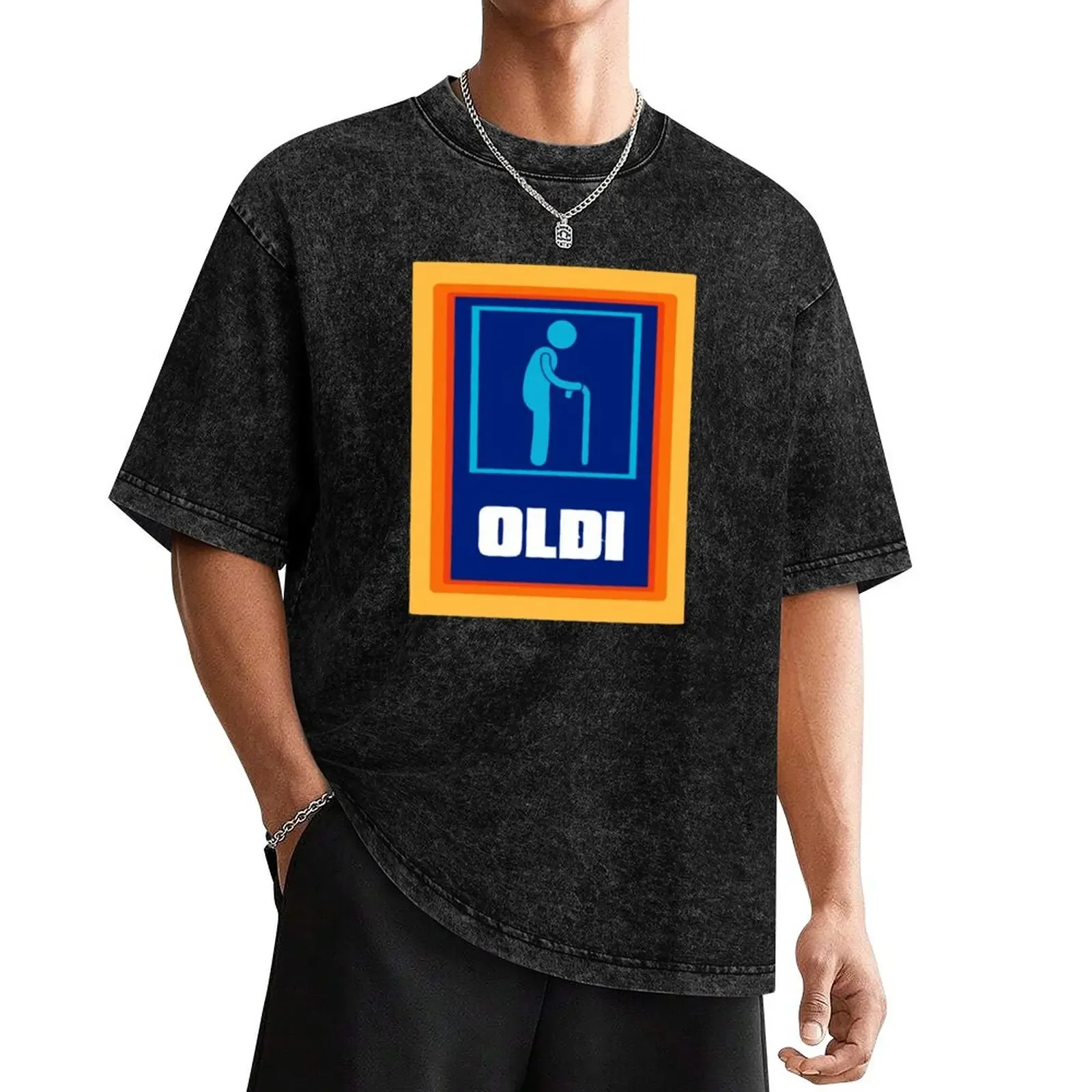 Funny Fathers Day First Time Grandpa or Granpy Oldi in Retro Colors T-Shirt basketball graphic tees t shirts for men