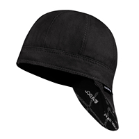ARCCAPTAIN Reversible Welding Cap 8 Panel Protective Welders Work Hat 10 oz Fireproof Cotton Safety Cover Anti-scalding Hoods