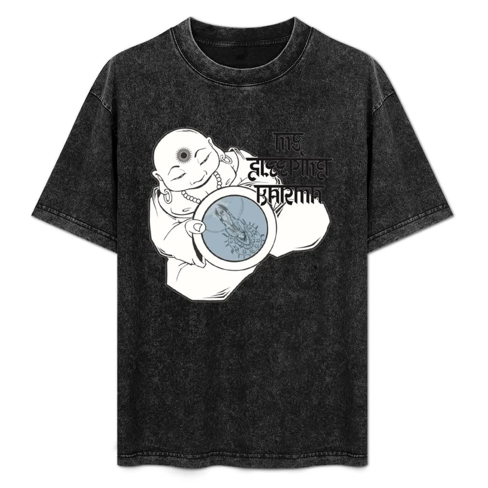 

My Sleeping Karma - Satya T-Shirt Simple Line Art Print Tee