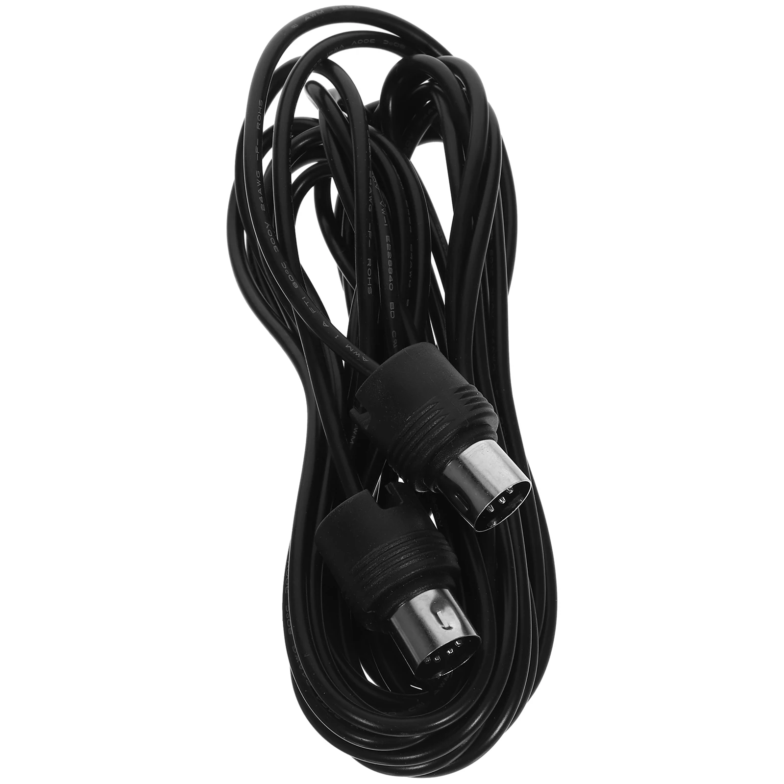 

1 Set Midi Male To Male Connecting Cable Synthesizer Keyboard Adapter Cord Durable Audio Instrument Extension Cable For Electric