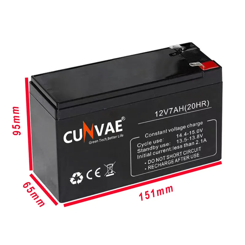 Vehículos Eléctricos recargables para niños, batería de 12V, 5Ah, 12V, 7Ah, 12V y 12Ah