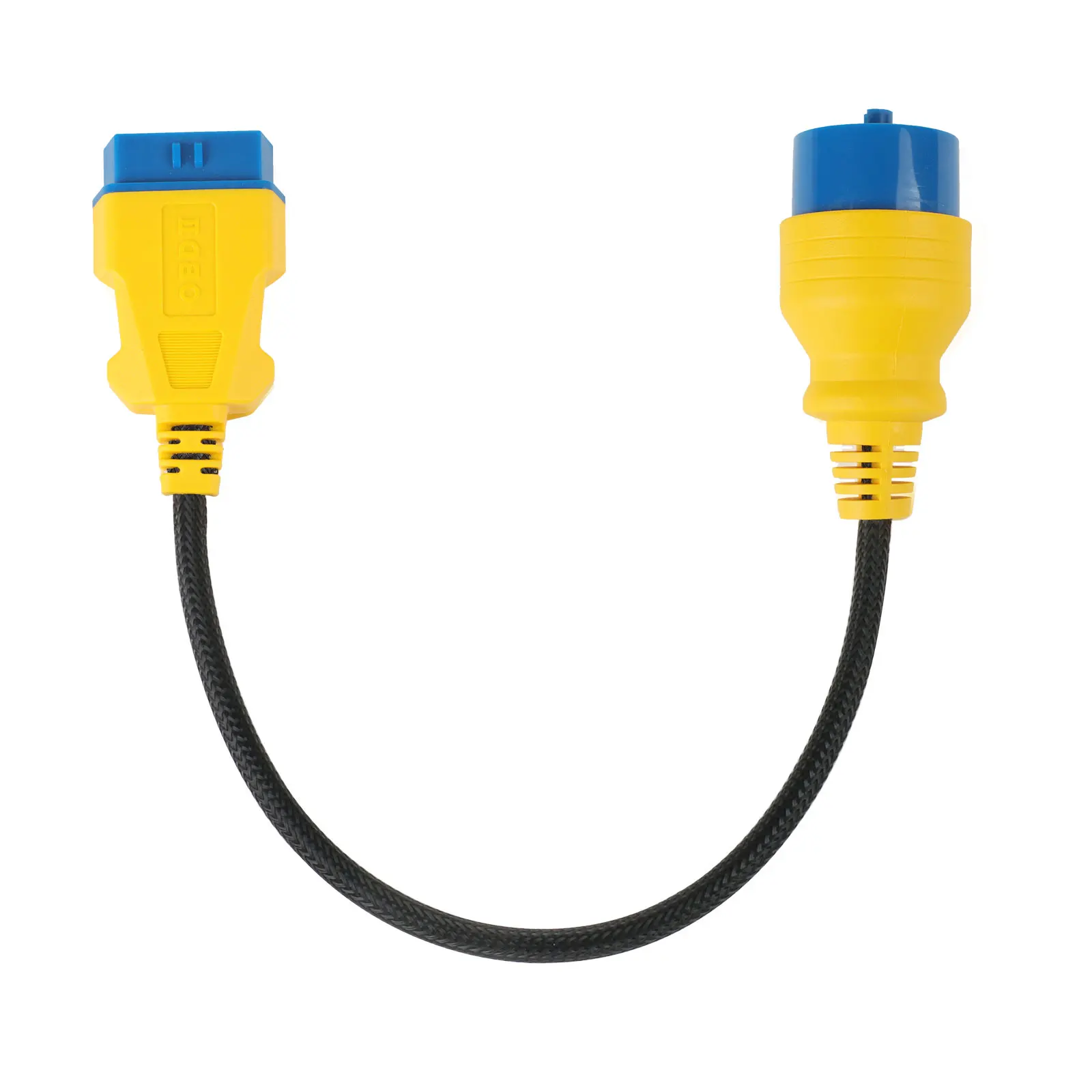 

Удлинительный кабель OBD2, адаптер OBD2 с 20-контактного на 16-контактный, нейлоновый удлинительный шнур, кабель 38-контактный на 16-контактный (штекер-гнездо) для Mercedes-Benz