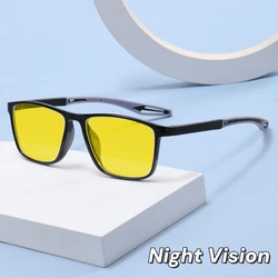 TR90 Computer Car Driving Sunglasses New Ultra Light Night Vision Sport Glasses Blue Light Blocking Eye Protection Eyewear