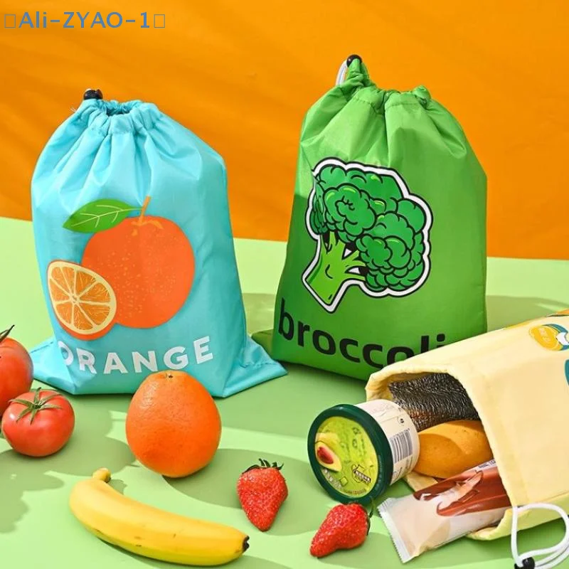 

【ZYAO-1】1/3 шт. Мешок для сохранения свежести фруктов и овощей, для апельсинов, брокколи, мороженого, термосумка с защитой от созревания, на завязках