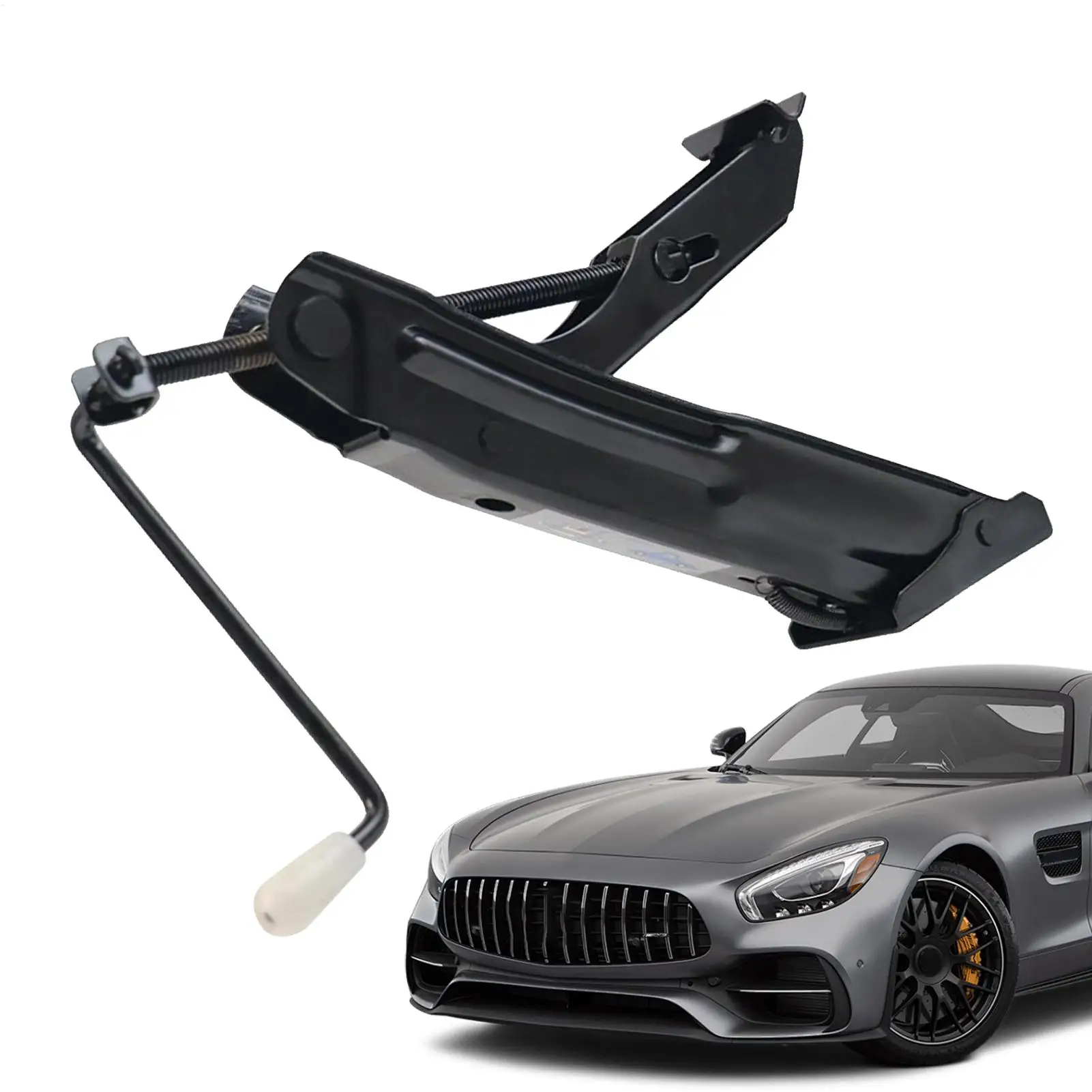 

Portable Car Jack Z Type Hand Jack Car Mounted Tire Changing Tool Steel Car Jack Lift Support Stands Tire Change Tool