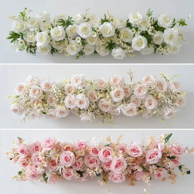 Wedding Flower Arrangement Flower Arch Wedding Simulation Flower Decoration Auditorium Store Opening Layout Wall Iron Decoration