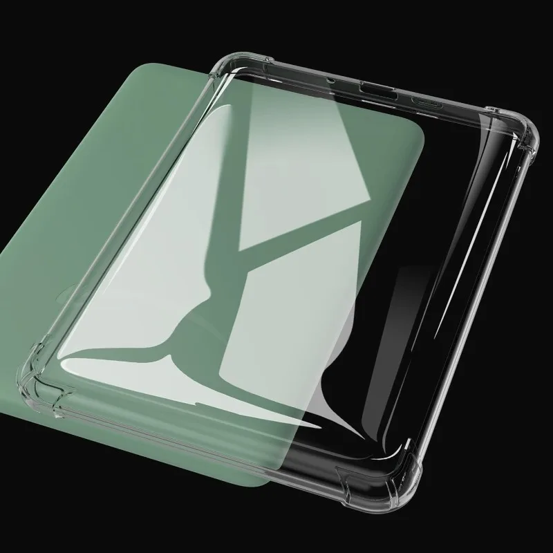 Airbag Anti-fall Transparent Soft Case for 11th E-book Protective Cover Protective TPU Case for Kindle 2022/2024/K6 DZSBHT02