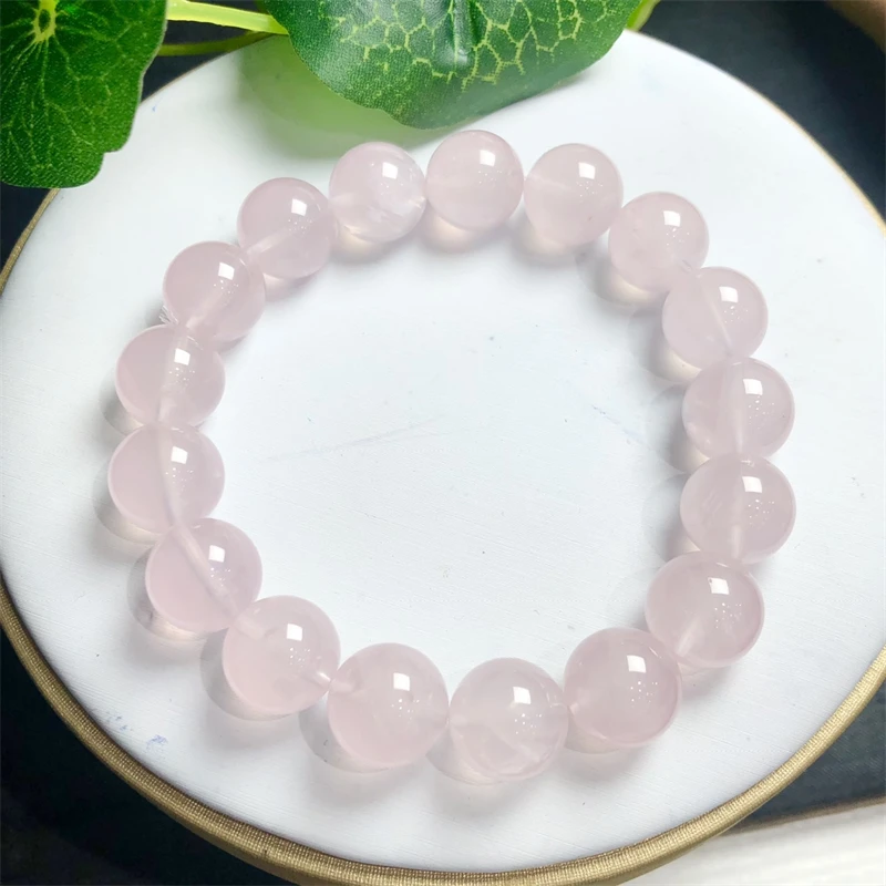 Natural Starlight Rose Quartz Bracelet Women Beautiful Colorful Crystal Energy Healing Fashion Gemstone Jewelry 11/12/13MM