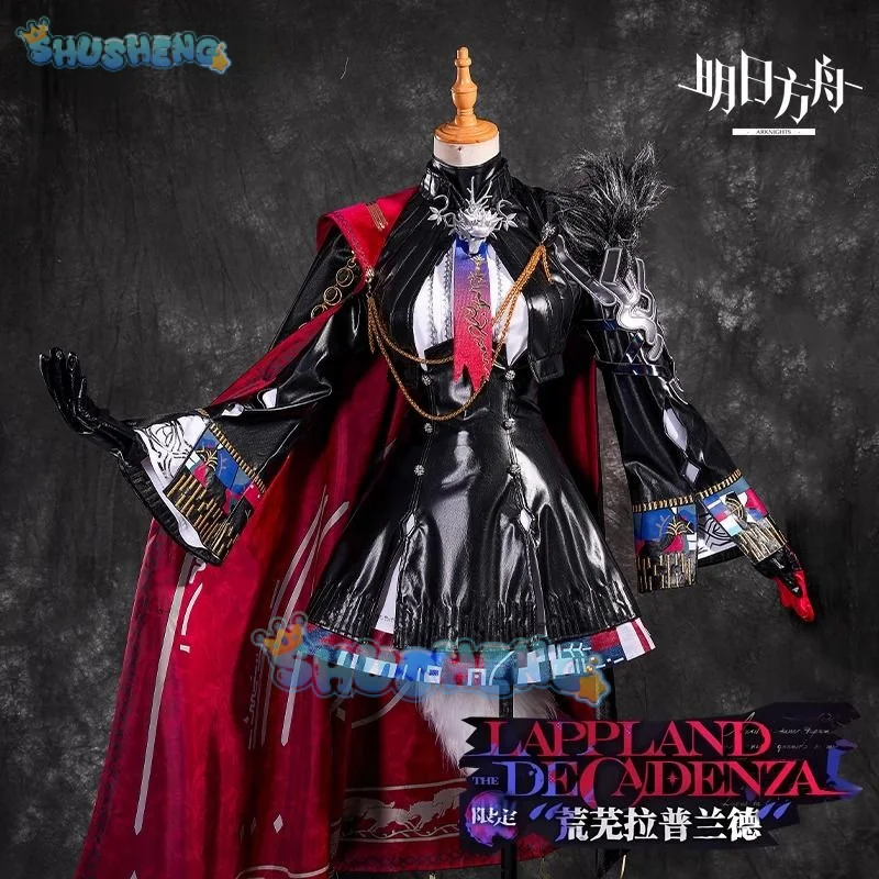 Arknights Lappland The Decadenza Women Cosplay Costume Lappland Cos Game Anime Party Uniform Hallowen Play Role Clothes Clothing