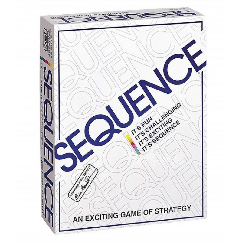 English Version Of Sequence Game Sequence Maze Fancy Backgammon Figure Peripheral Board Game Card Party Casual Game Chess