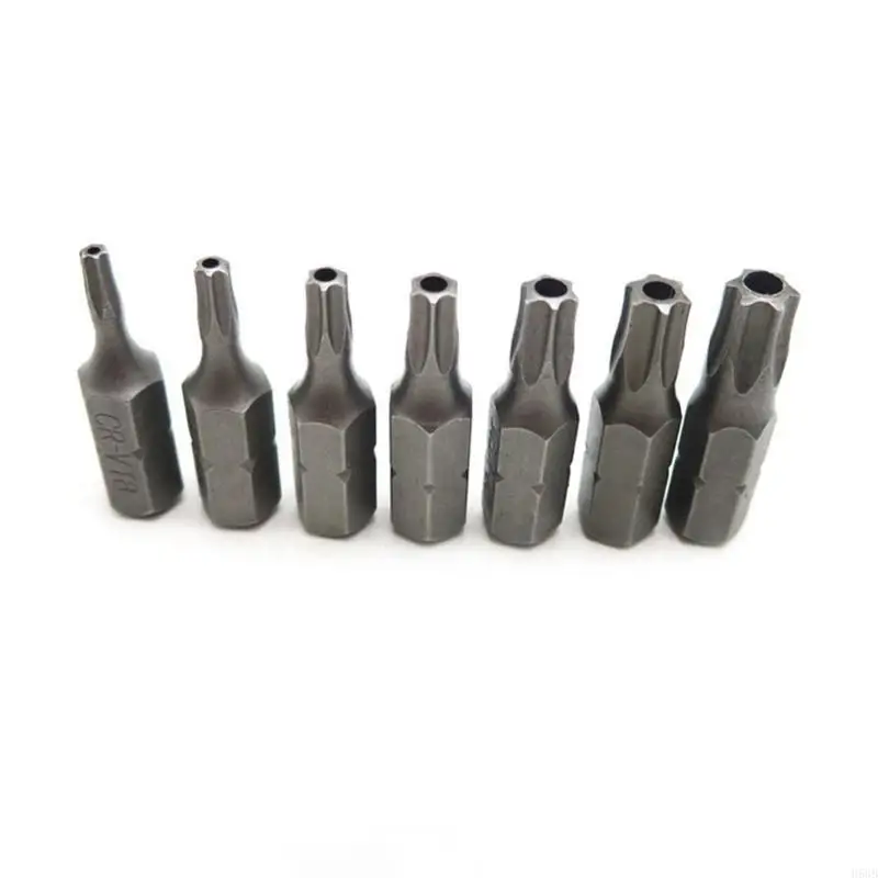 H58B Practical Torx Socket Bit Set for Cr-V Steel Male Female Sockets Ket 1/4" 3/8" 1