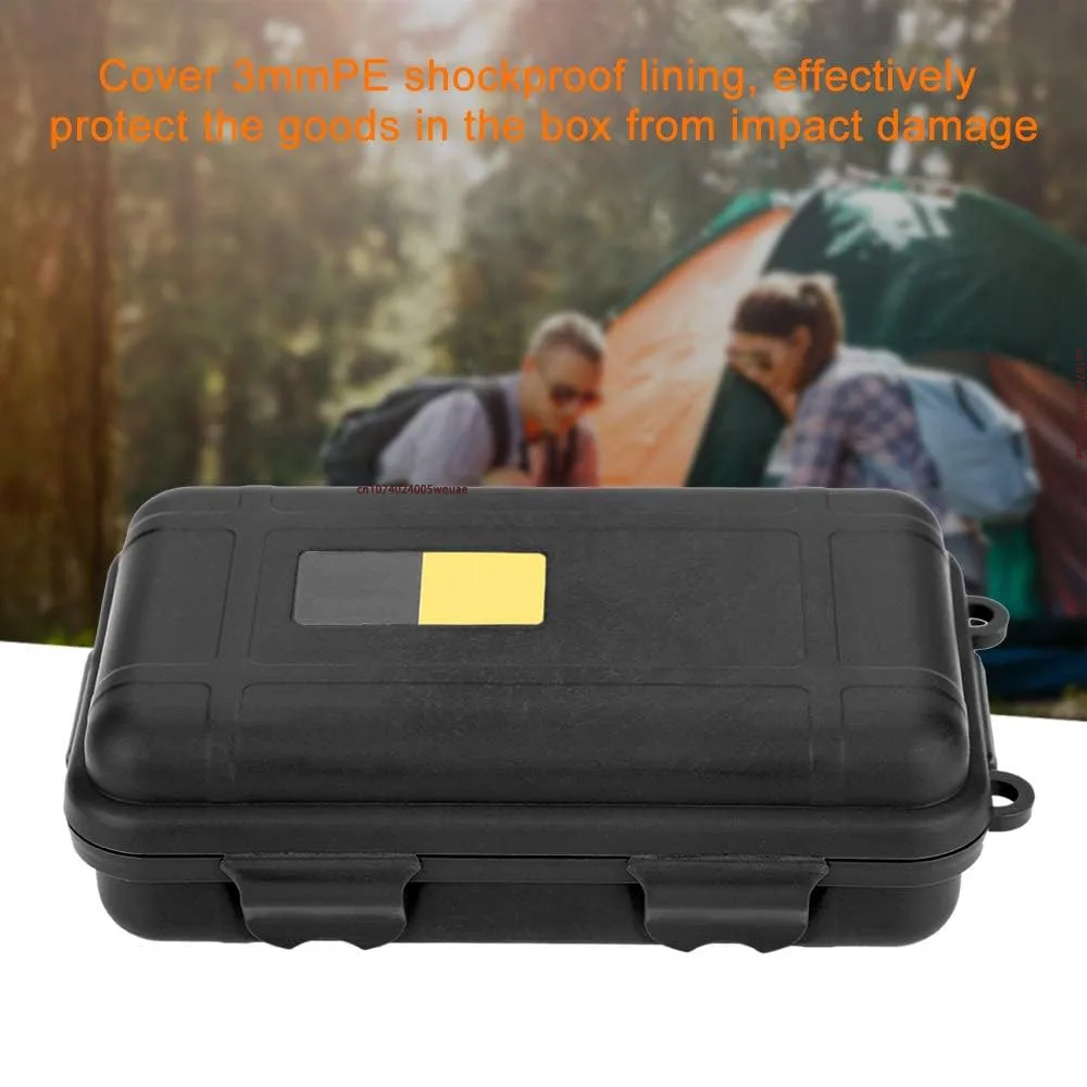 Outdoor Waterproof Shockproof Box Plastic Tool Box Enclosure Airtight Survival Case Container Storage Travel Sealed Containers