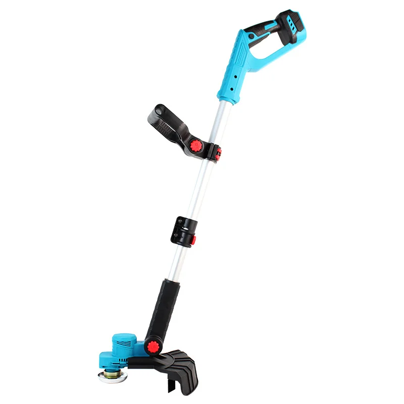 

Brushless Cordless Garden Grass Trimmer Tools Crops Pruning Cutting Machine 21V Lithium Brush Cutter Handle Electric Lawn Mowers