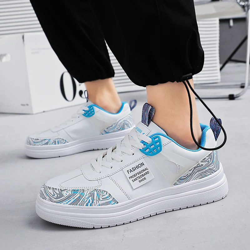Classic Brand Designer Shoes for Men Street Style Skateboard Shoes Men Casual Sneakers Comfortable Platform Men's Sports Shoes