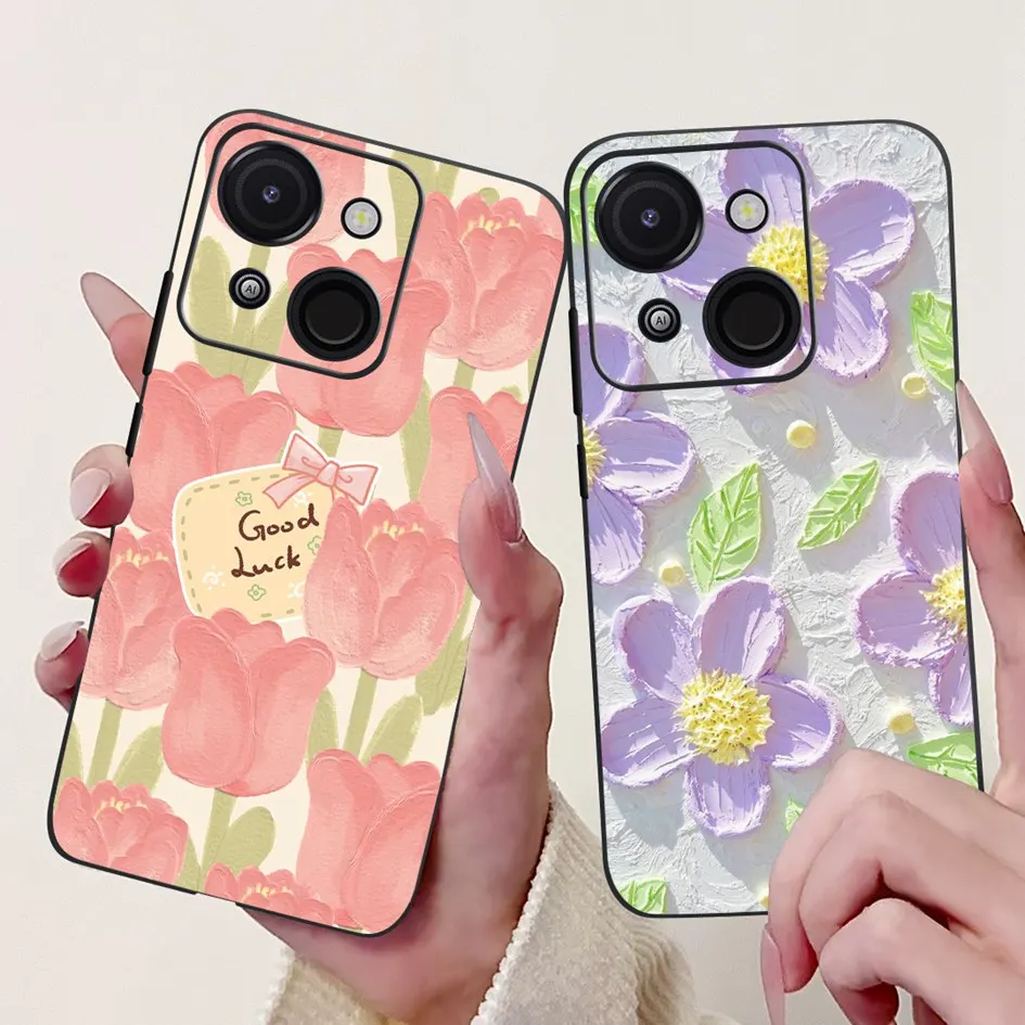 For Itel A50C Case Cool Cartoon Machine Marble Soft Silicone Shockproof TPU Phone Cover For Itel A06 A 06 ItelA50C ItelA06 Funda