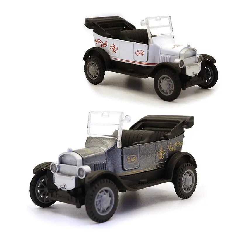 1:32 Alloy Die-cast Convertible Classic Pull Back Car Model Durable Simulation Vehicle Toy for Boys Hobby Collection