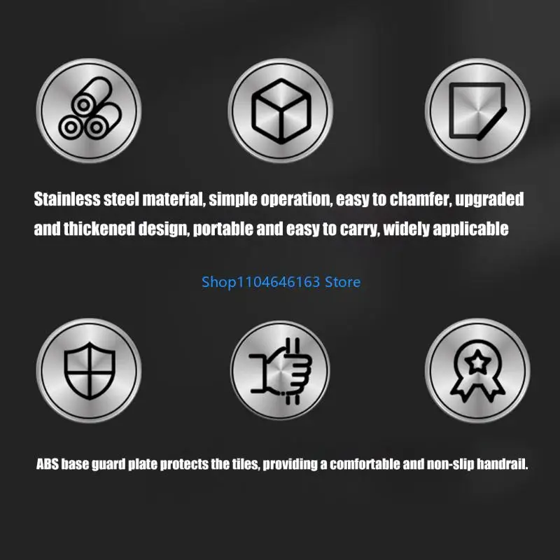 Grinder Brackets For 45 Degree Bevels In Tile And Plastering Applications